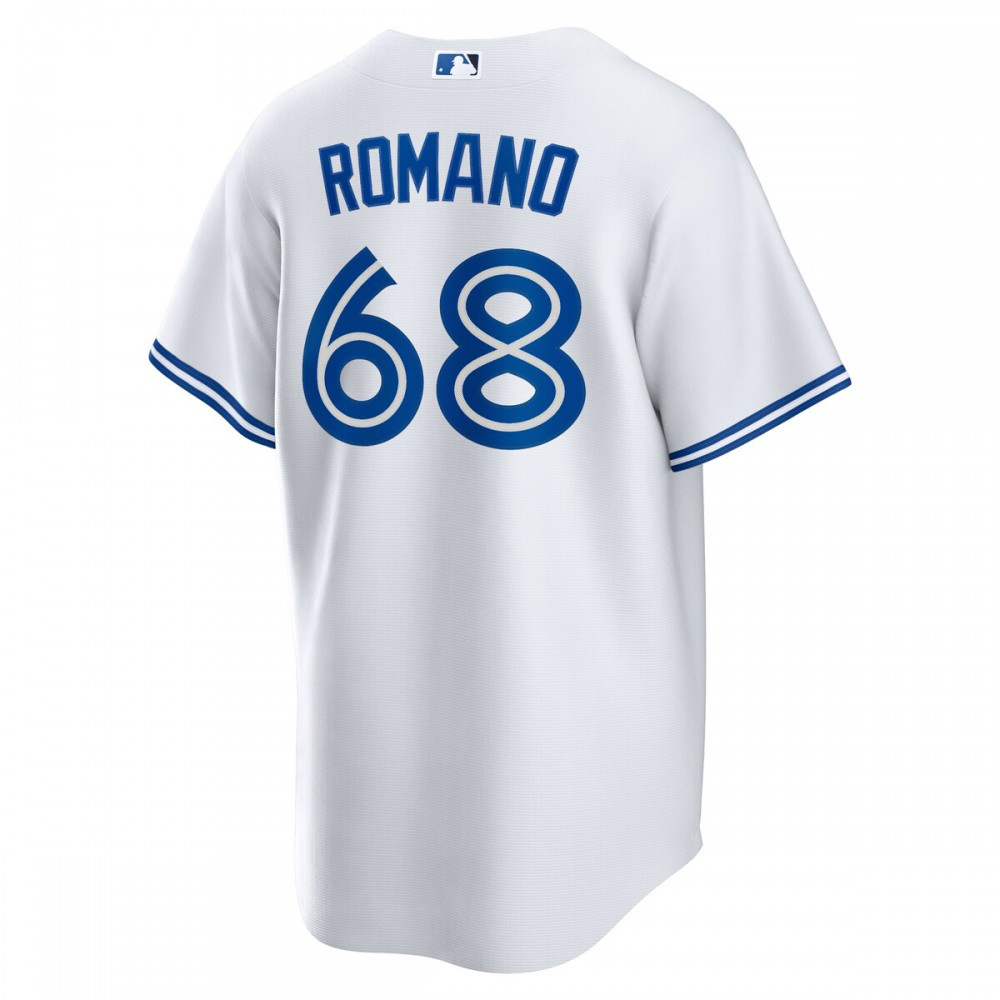 Jordan Romano Toronto Blue Jays Replica Player Jersey - White-Pro Kit Vault | Brand New 26/27 Sports Jerseys